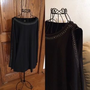 Cold Shoulder Top with Binge XL NWT